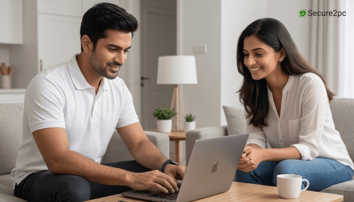 Professional laptop repair services at home in Pune by Secure2pc